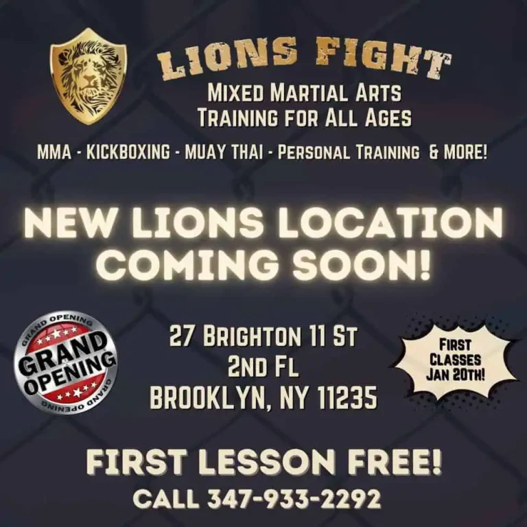 Welcome to Lions Fight in Brooklyn, Brighton